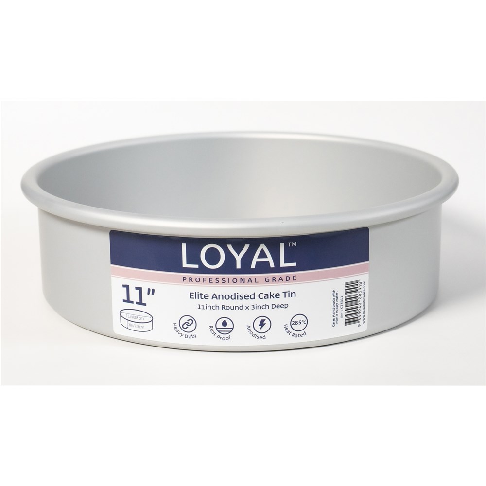 Elite Anodised Cake Tin Round 11