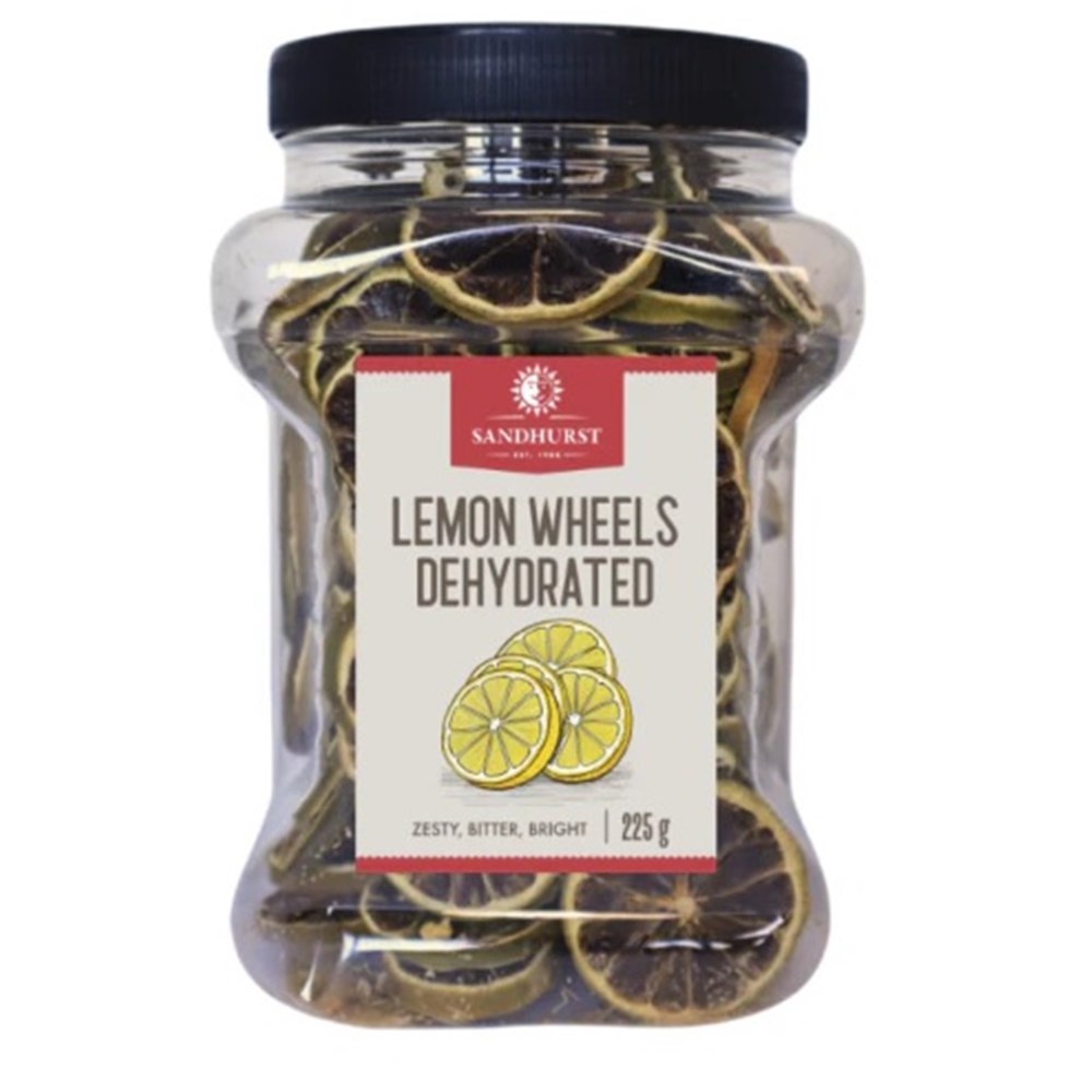Lemon Wheels - Dehydrated 225g