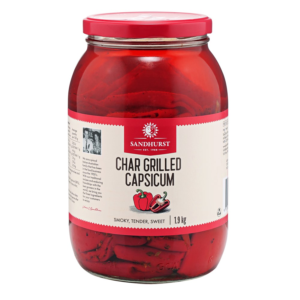 Char Grilled Capsicum 1.9kg