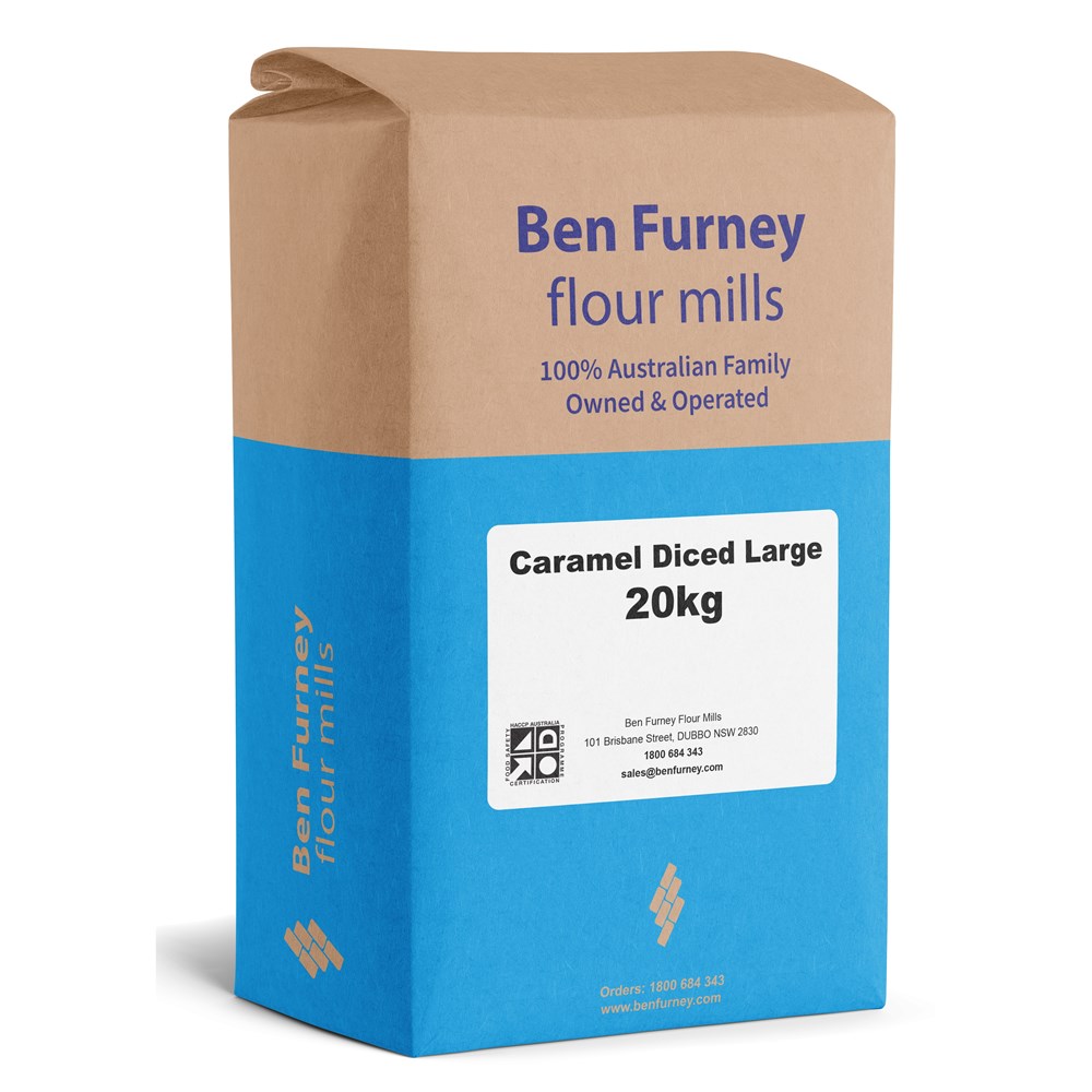 Caramel Diced Large TVP 20kg