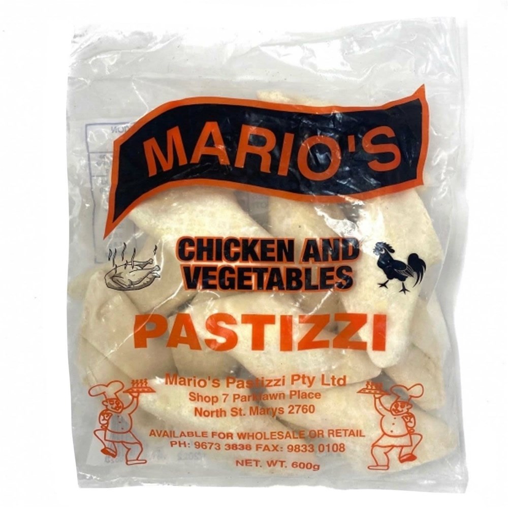 Chicken & Vegetable Pastizzi 600g (20)