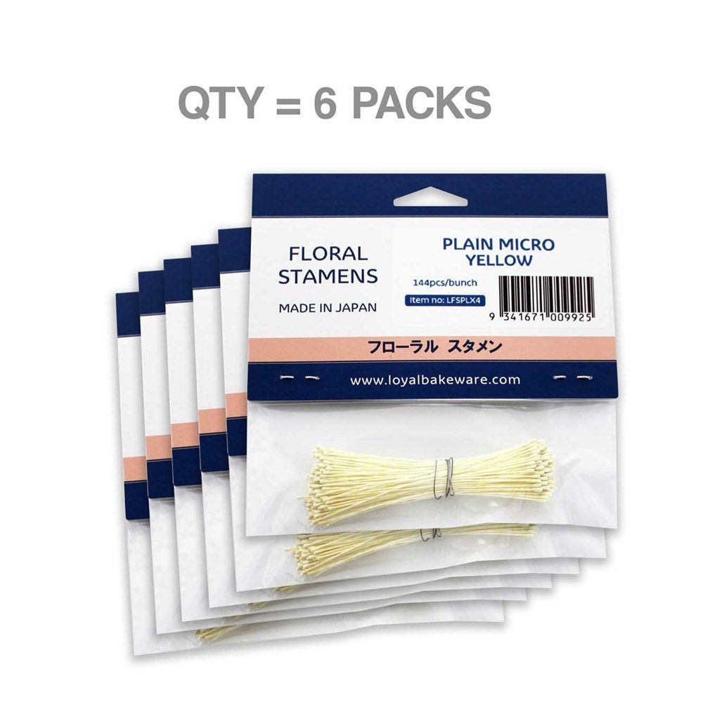 Floral Stamen Yellow Micro (6pkt)