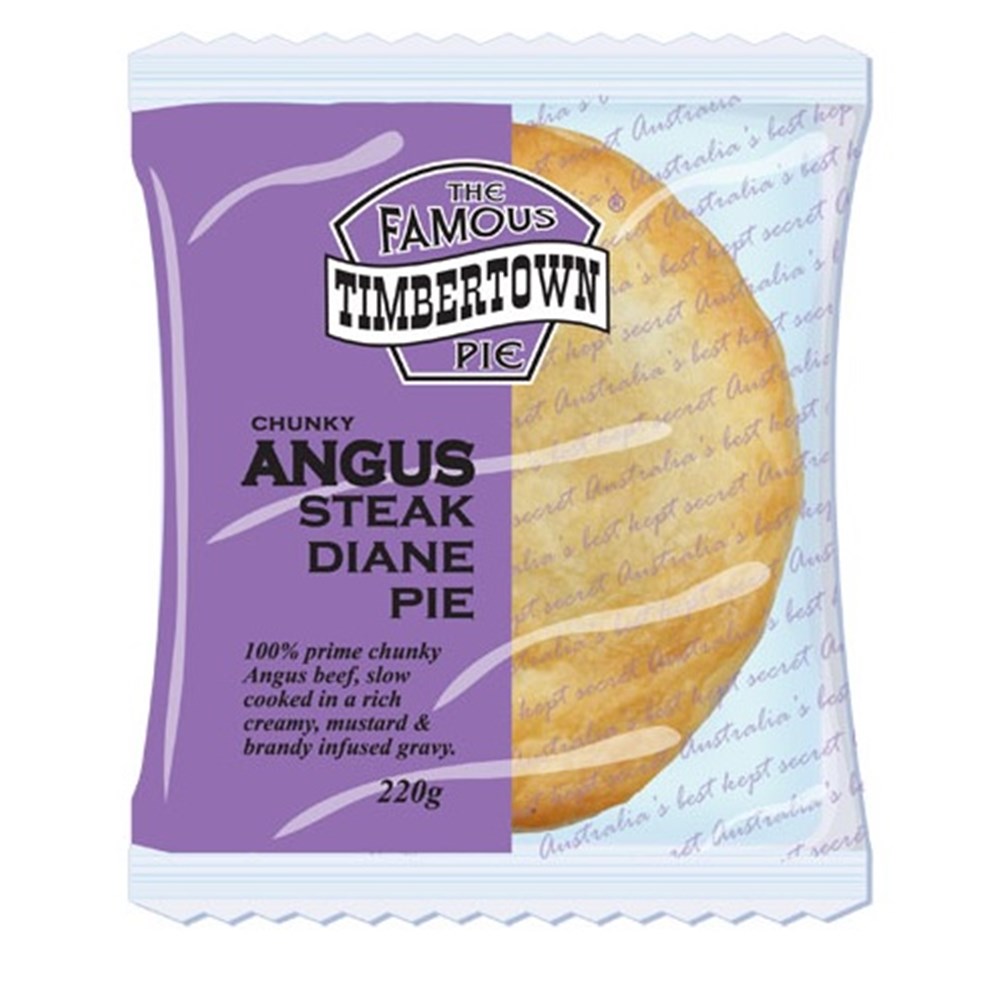 Angus Chunky Steak Dianne Pie 220g (12)