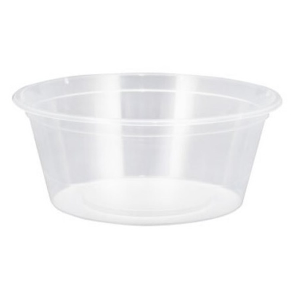 300ml Clear Round Containers (100)
