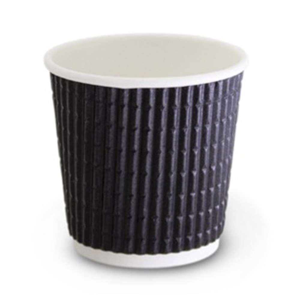 4oz Charcoal Triple Wall Coffee Cup (25)