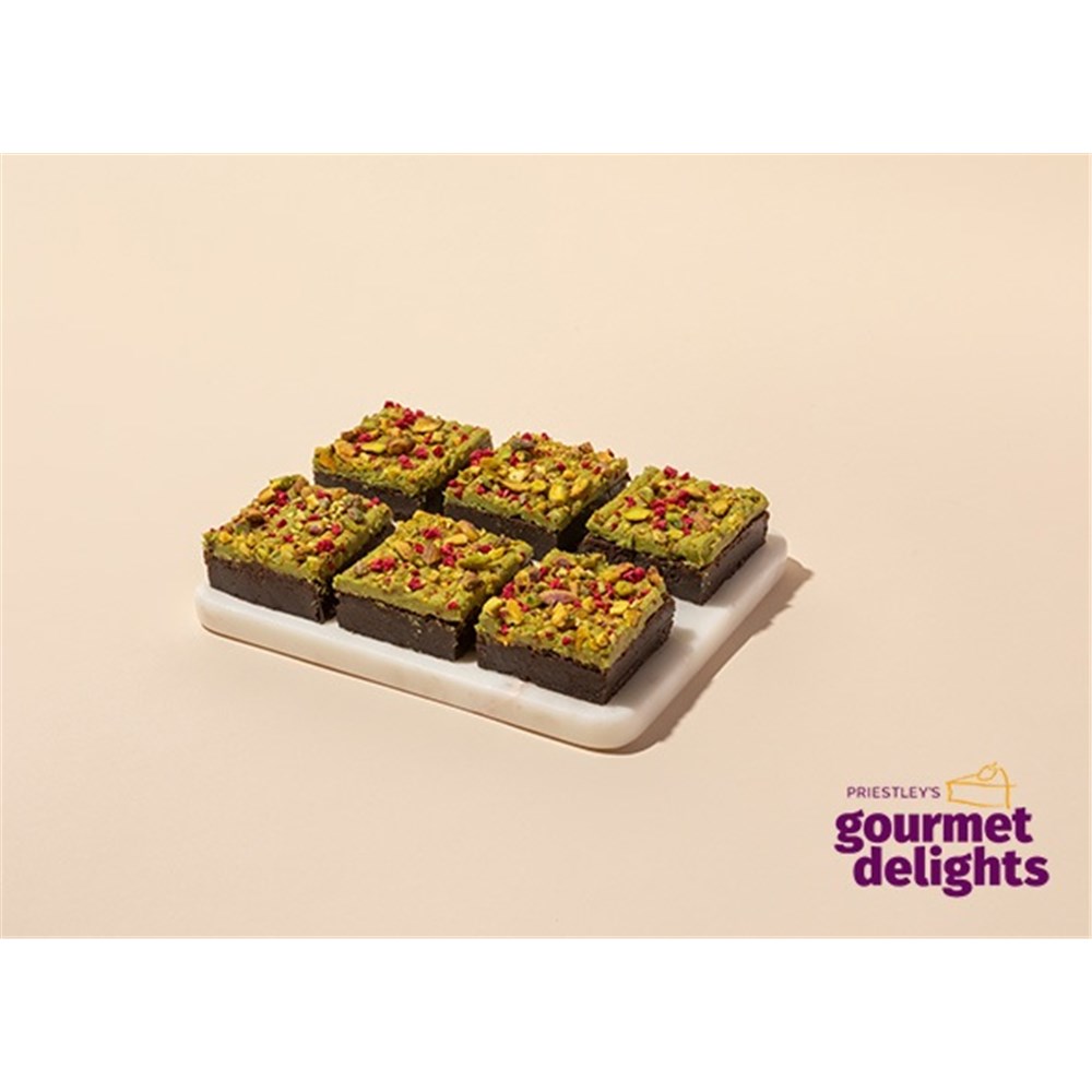 Pistachio Brownie Slice (15)
