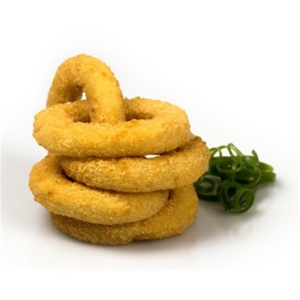Crumbed Formed Squid Rings Large 1kg