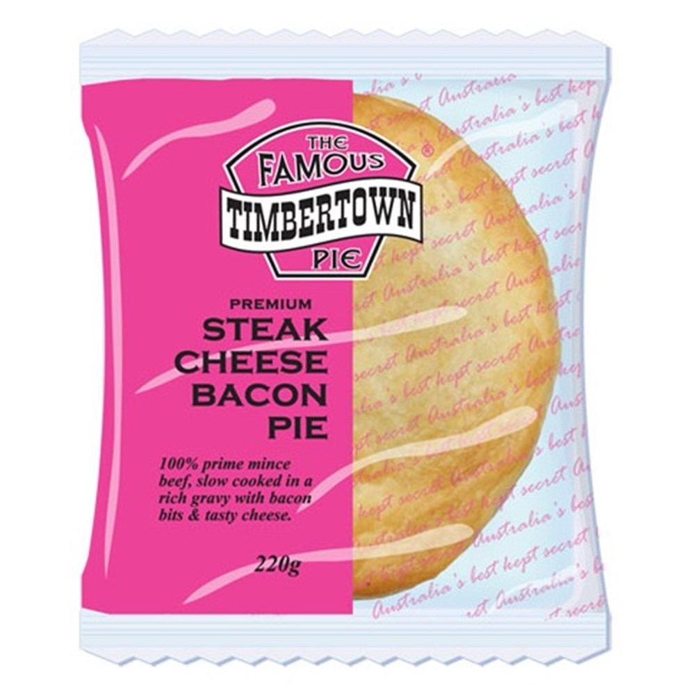 GF Steak Cheese & Bacon Pies 170g (12)