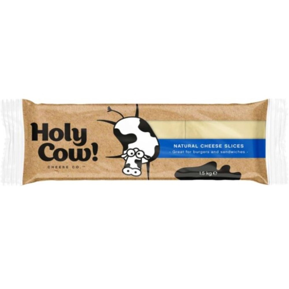 Sliced Natural Cheese 1.5kg