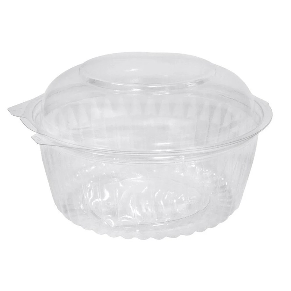 32oz Clear Snobowl with Dome Hinged Lid (50)