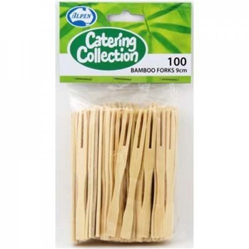 Bamboo Cocktail Forks 100
