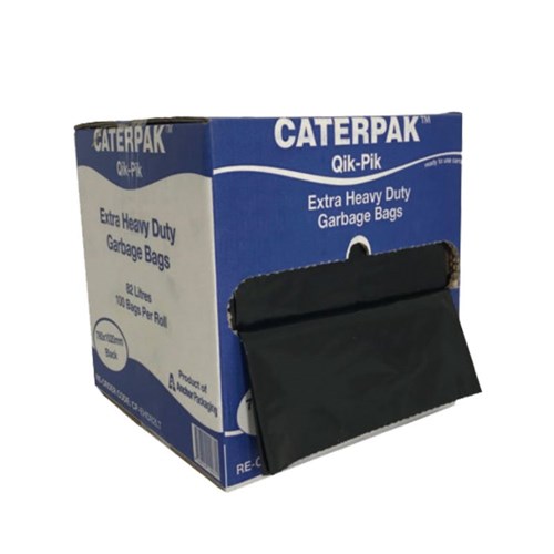 EHD Black Garbage Bag Roll