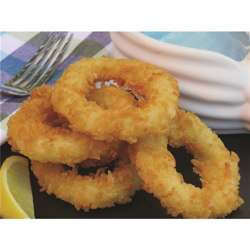 Panko Squid Calamari Rings 4kg