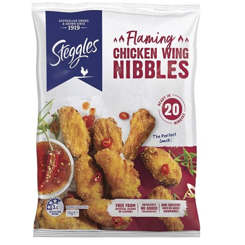 Flaming Chicken Hot Wing Nibbles 1kg