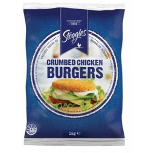 Crumbed Chicken Burger 1kg