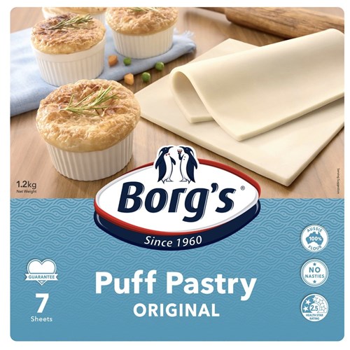 Puff Pastry Sheets 1.2kg