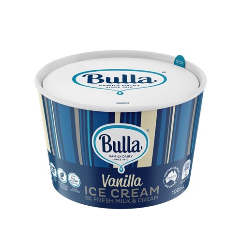 Vanilla Ice Cream (Party Cups) 100ml (36)