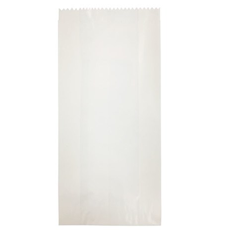 #2 Satchel Glassine Paper Bag White (500)