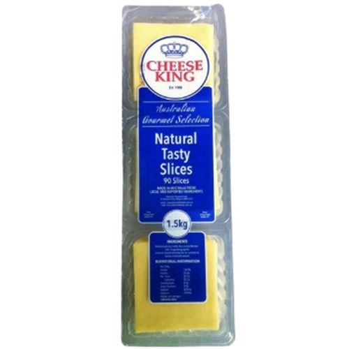 Sliced Tasty Cheese 1.5kg