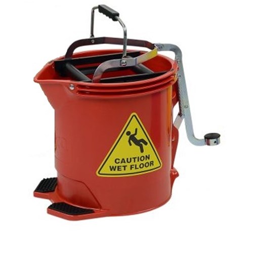 16ltr Wringer Bucket - Red