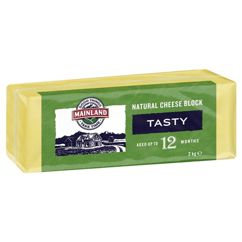 Tasty Block Cheese 2kg