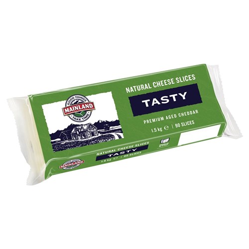 Natural Tasty Cheese Slices (90) 1.5kg