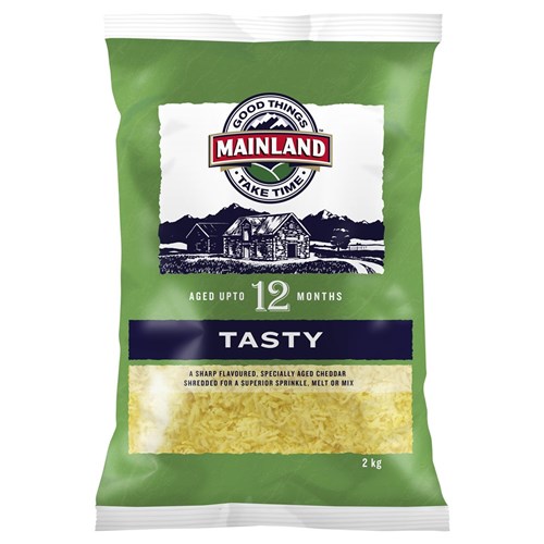 Shredded Tasty Cheese 2kg