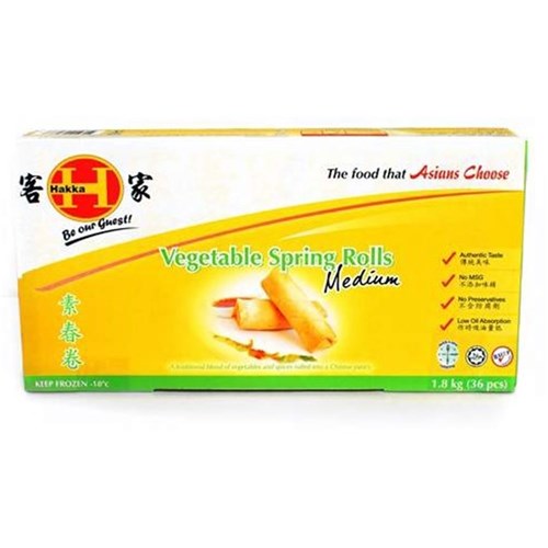 Vegetable Medium Spring Roll 50g (36)