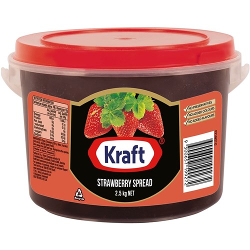 Kraft Strawberry Jam Spread 2.5kg