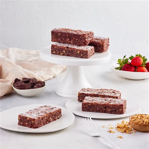 Flourless Choc Brownie Slice (6 slices)
