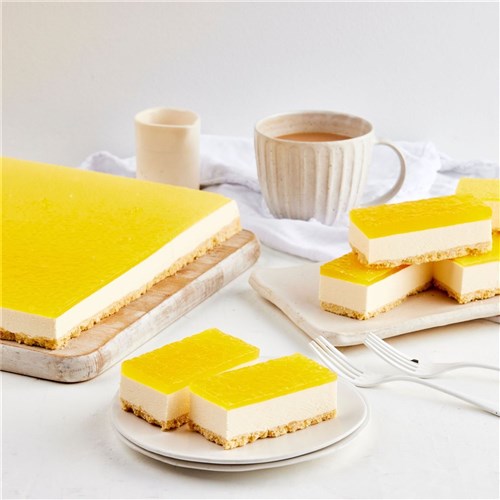 Mango Cheesecake Slab