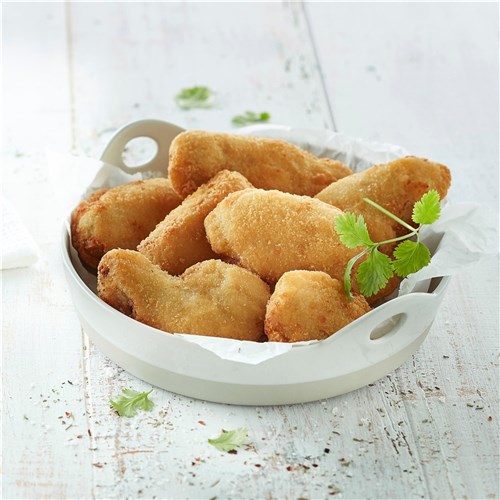Crumbed Chicken Wing Dings 1kg