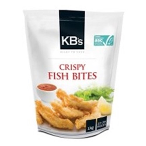 Crispy Fish Bites prefried 40g 1kg
