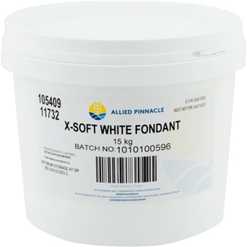 Extra Soft Fondant 15kg