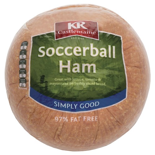 Soccerball Rindless Ham 1/2