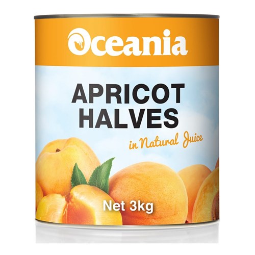 Apricot Halves in Natural Juice 3kg