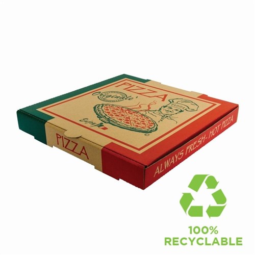 Pizza Box Printed 13" (100)