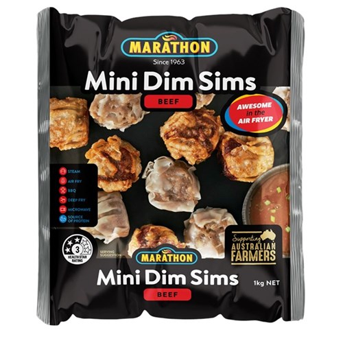 Mini Beef Dim Sims 1kg