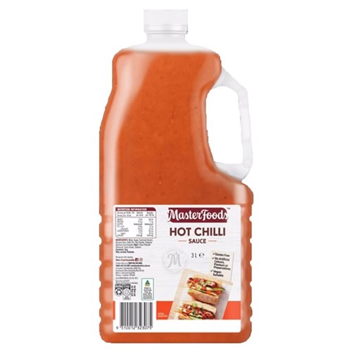 Hot Chilli Sauce 3lt
