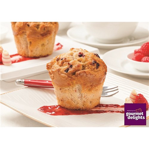 Raspberry & White Choc Muffins 081 (6)