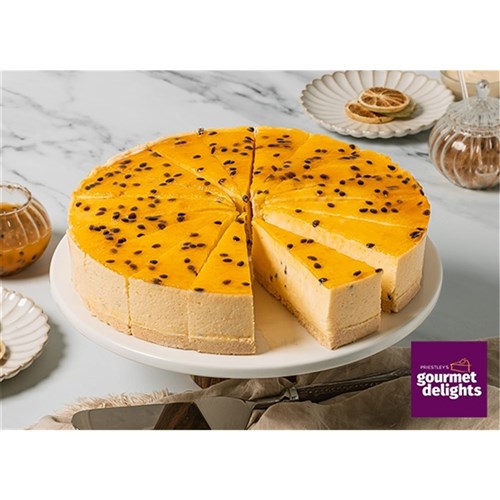 Passionfruit Cheesecake Round (16cut)