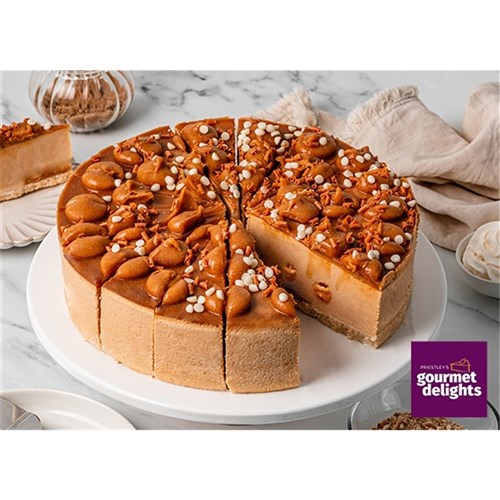 Caramel Swirl Cheesecake Round (16cut)