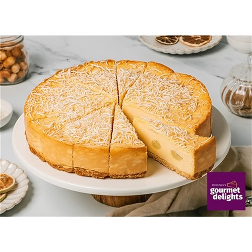 Baked Lemon Lime Cheesecake GF Round 805 (16cut)