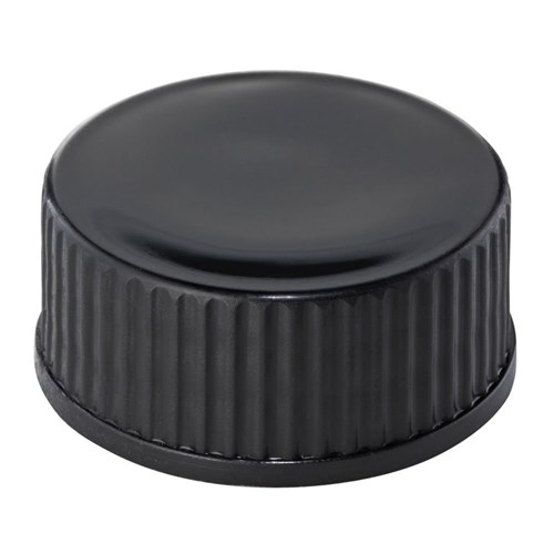 24mm Black Plastic Lid