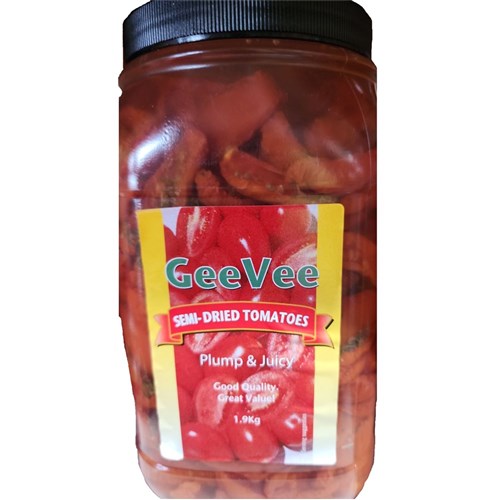 Gee Vee Semi Dried Tomatoes 1.9kg
