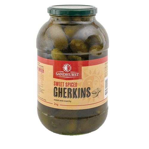 Sweet Spiced Gherkins 2kg