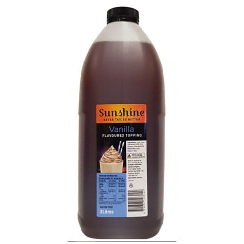 Vanilla Topping 3ltr
