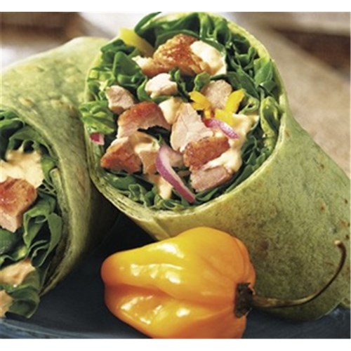 12" Spinach Tortilla Wraps (12)