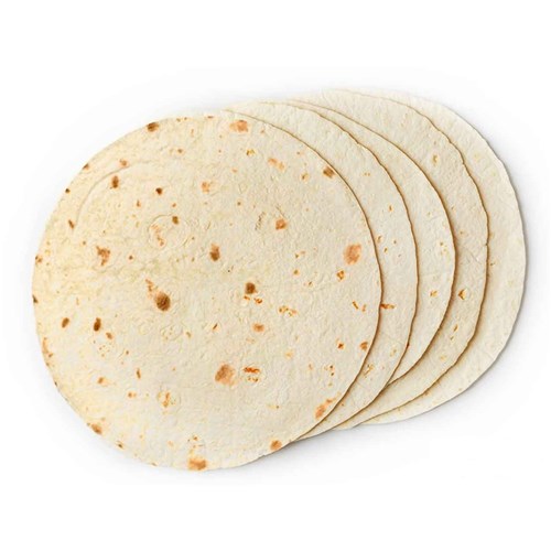 8" Flour Tortilla Wraps (12)