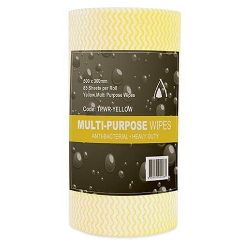 Yellow Wipes Roll Chux (85)